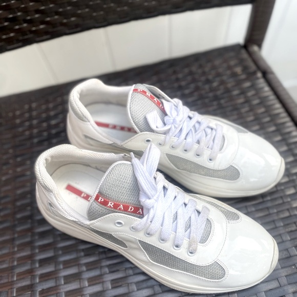 Fairly worn Mens Prada Shoes. Size 39.5 - Picture 2 of 3